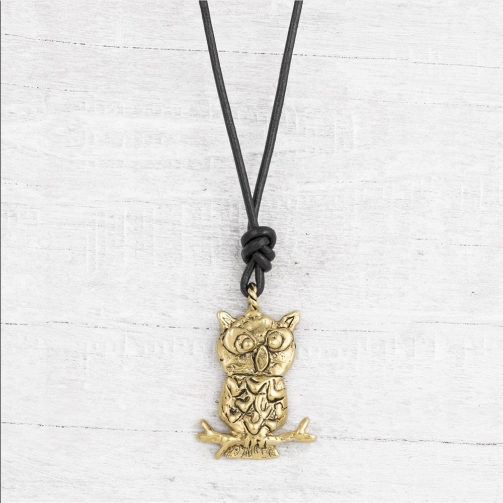 Island Cowgirl “be wise” necklace • N E W